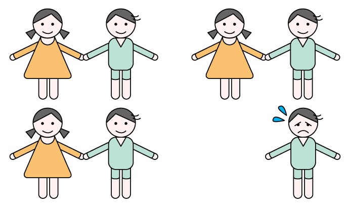 「1対1の対応」から整数を教える