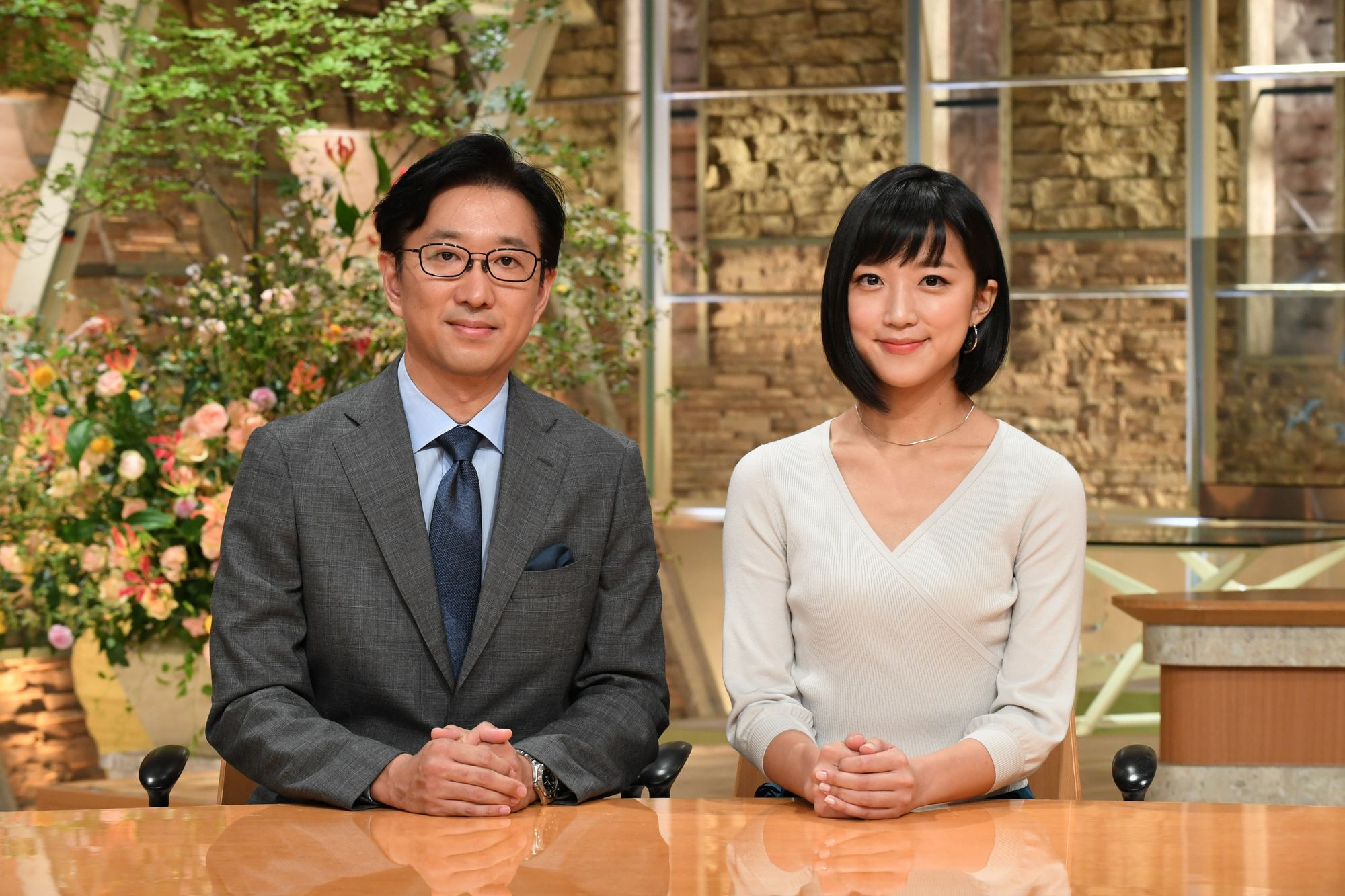 報ステに出演する竹内さん