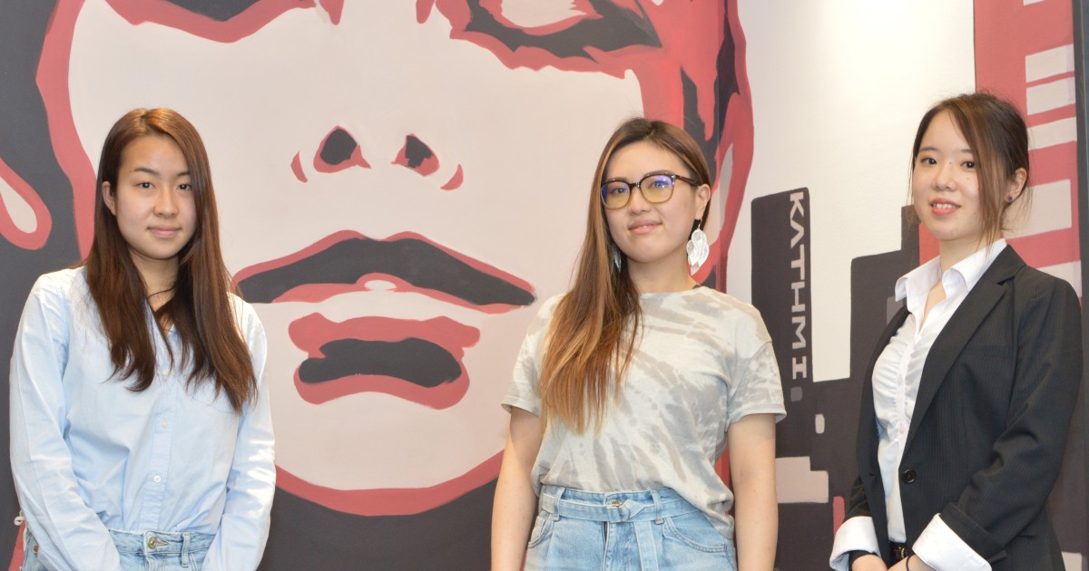 街に描く 女性のヒーロー みんなの幸せのためにアーティスト Kathmiさん Dialog学生部 朝日新聞dialog