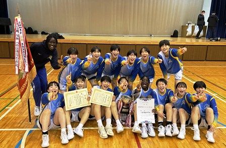 【八雲学園】高校女子バスケットボール部、東京都新人大会優勝！