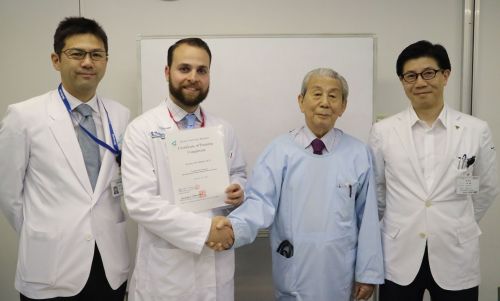 相互交流を促進　－エバンストン病院の医師が医学部付属病院で研修