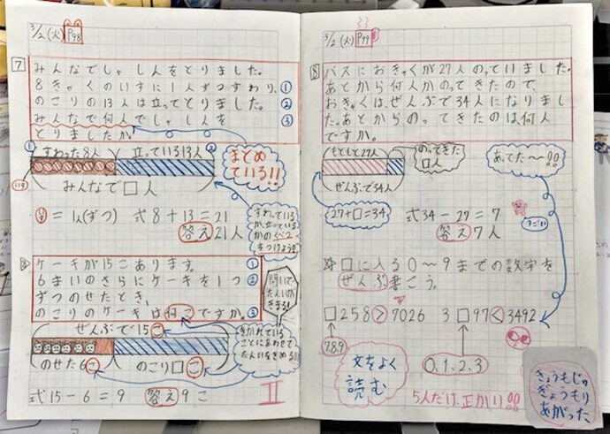 広がる 自学ノート かっこよく作る三つのポイント 保護者に大事なことは 主体性 を引き出すノート作り 朝日新聞edua