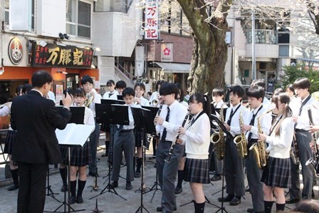 【八雲学園】空手道部・書道部・吹奏楽部、さくらコンサート出演！